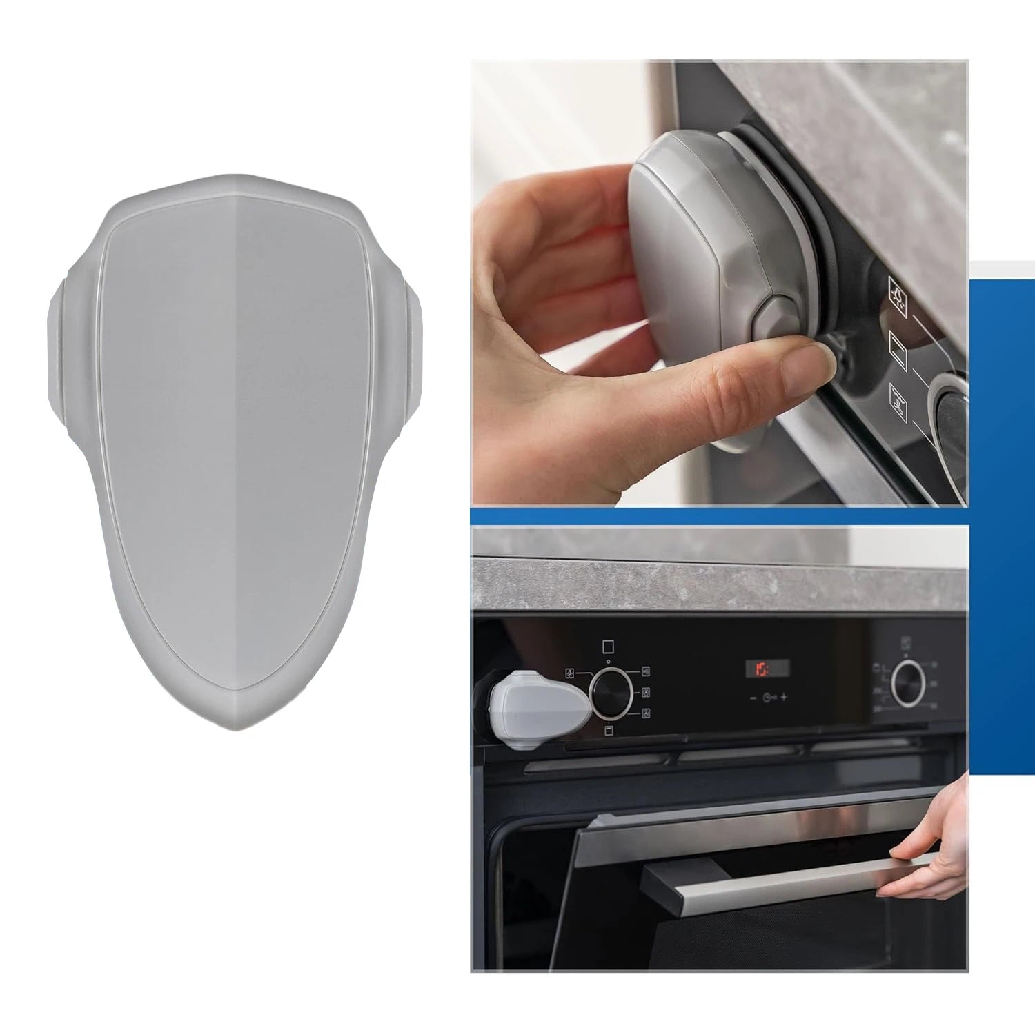 Baby Oven Door Lock For Kitchen Child Safety Locks Kids  Protection Safety Drawer Cabinet Cupboard Lock